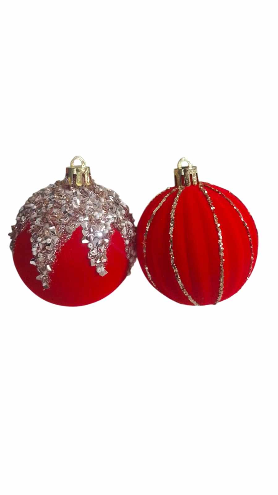 BOLA 6CM VELUDO DEC. 5P�S VM
